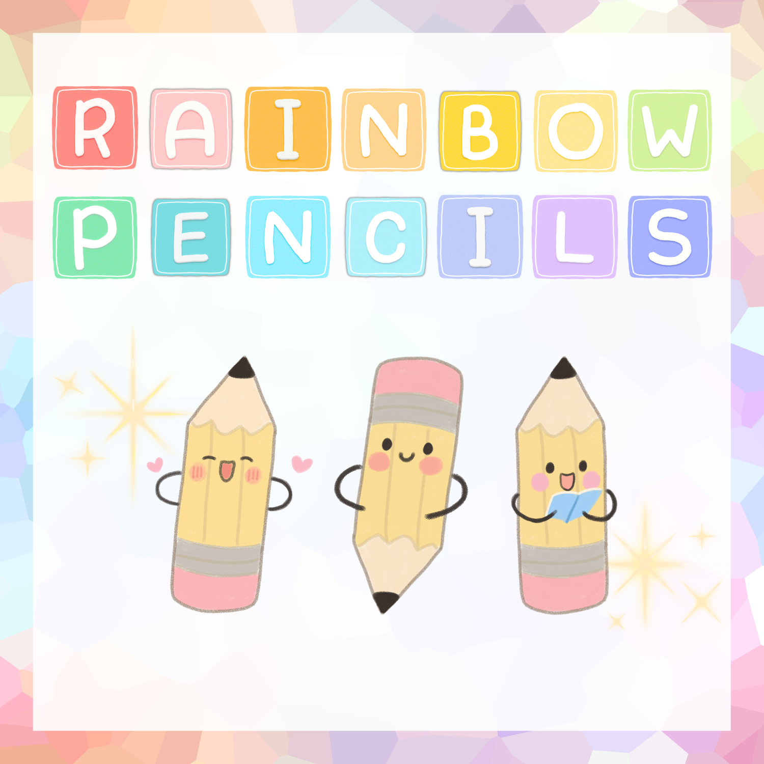Rainbow Pencils